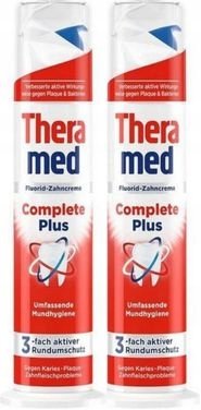

2x Зубная паста с фтором THERAMED Complete Plus Тюбик 100 мл Hauspik