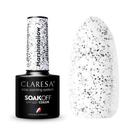 

УФ-лак для ногтей Claresa Marshmallow, 5 мл — упаковка из 7 шт.
