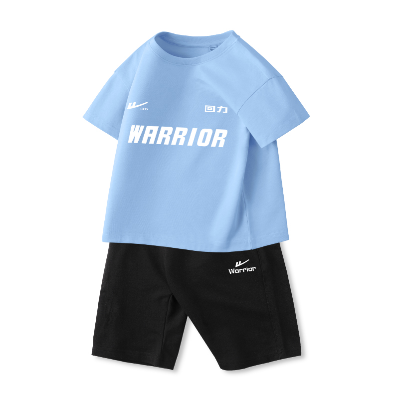 

Повседневная спортивная одежда для детей 3-7 лет WARRIOR, синий/h белый logo-черный/h белый small logo k