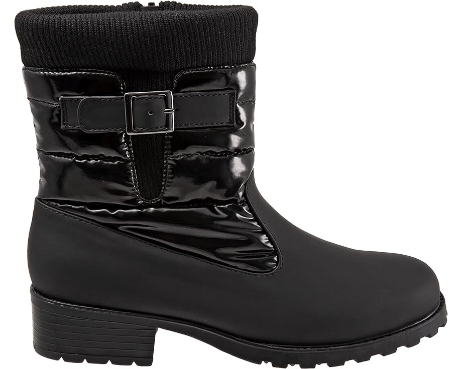 Ботинки Trotters Berry Mid, цвет Black/Patent Veg Calf Leather