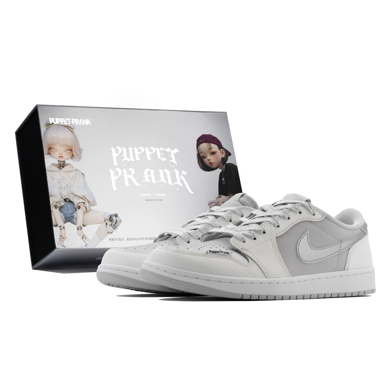 

Баскетбольные кроссовки Air 1 Vintage Unisex Low-Top Silver/Grey Jordan