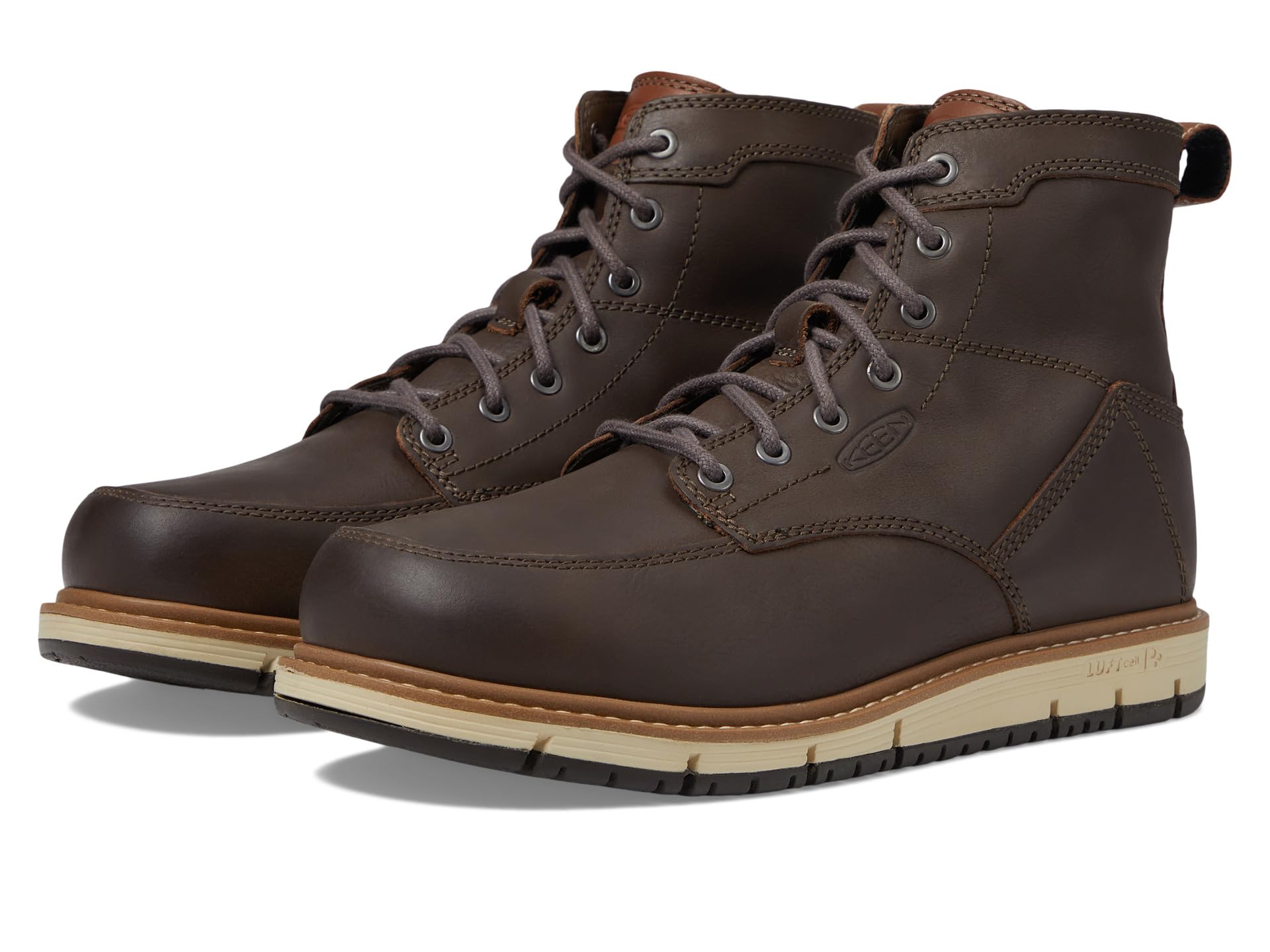

Ботинки KEEN Utility San Jose Aluminum Toe, Falcon/Carmel Cafe