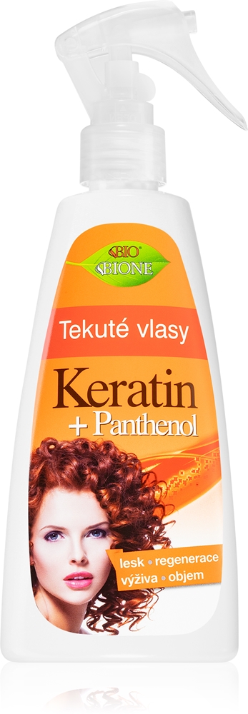 

Несмываемое средство для восстановления волос с кератином и пантенолом Bione Cosmetics, 260 мл