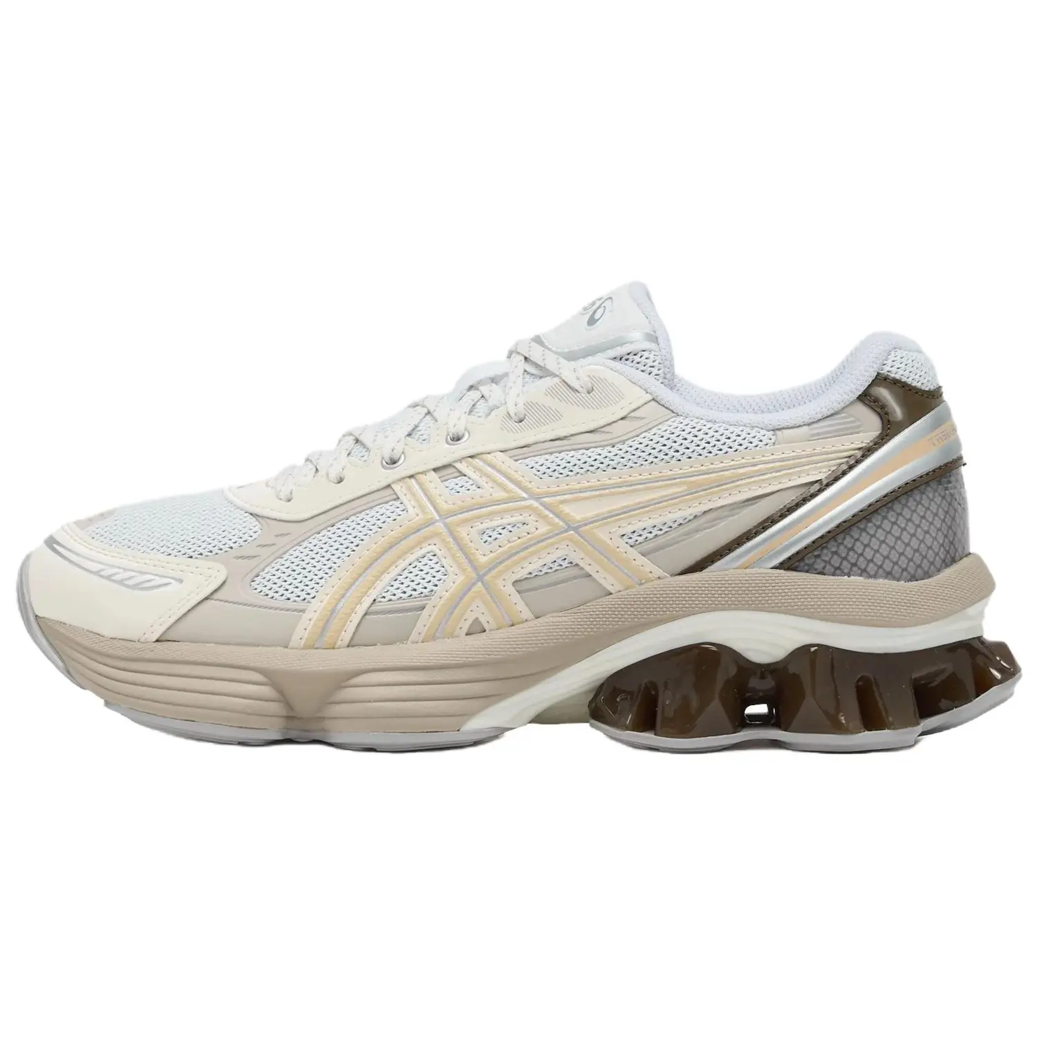 

GEL KINETIC FLUENT низкие повседневные кроссовки для бега мужские greige ASICS, бежевый/серый