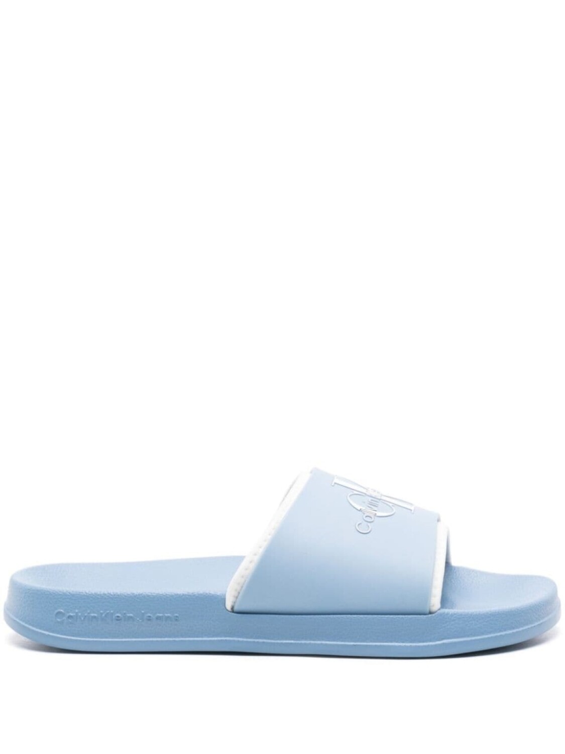 Многослойные шлепанцы с логотипом Calvin Klein Jeans, синий