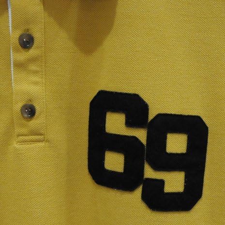 

Мужская рубашка для гольфа Rock Dude 11-154302 Rock・Dude, горчичный