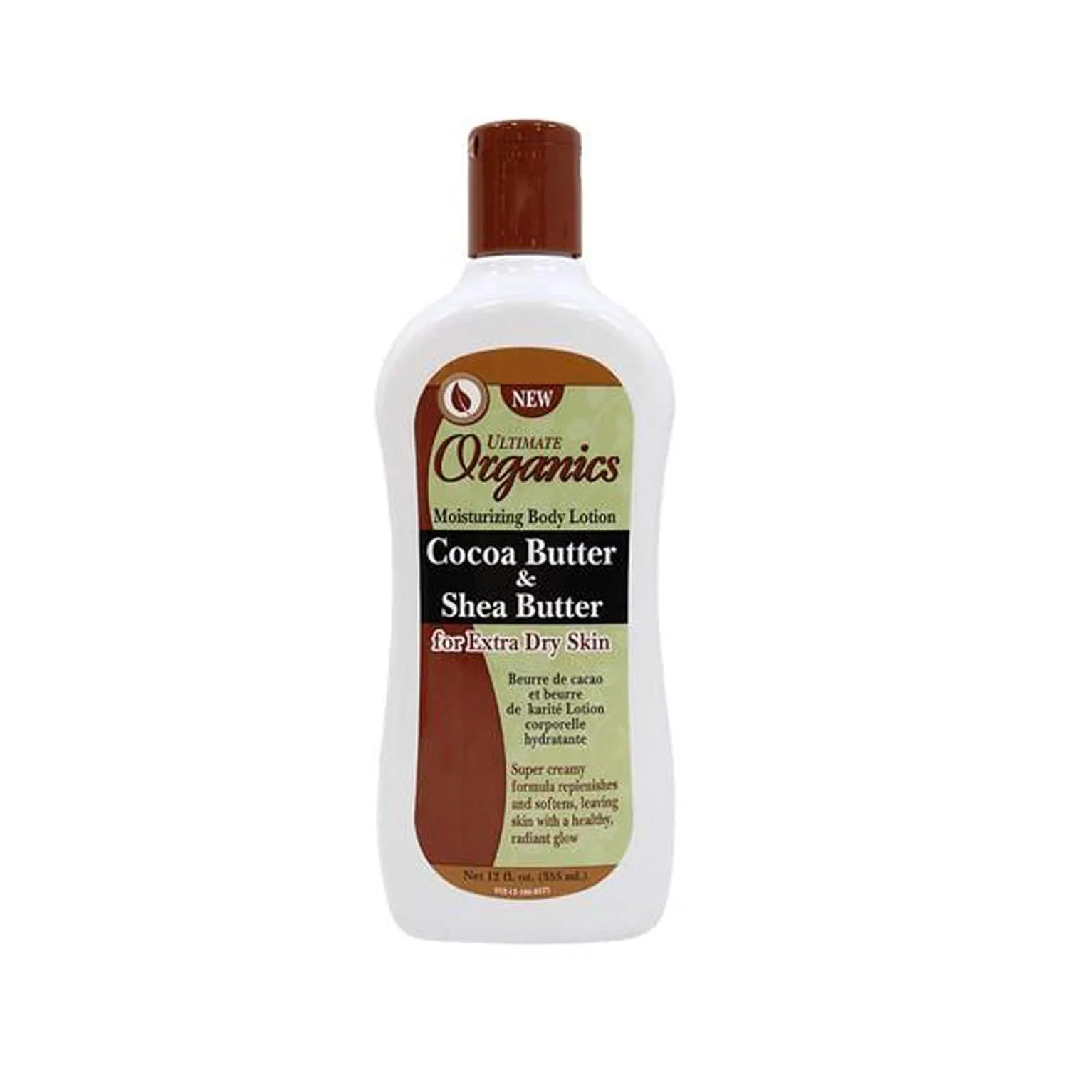 Масло Ultimate Organic Cocoa Butter & Shea, 355 мл Ultimate Organics