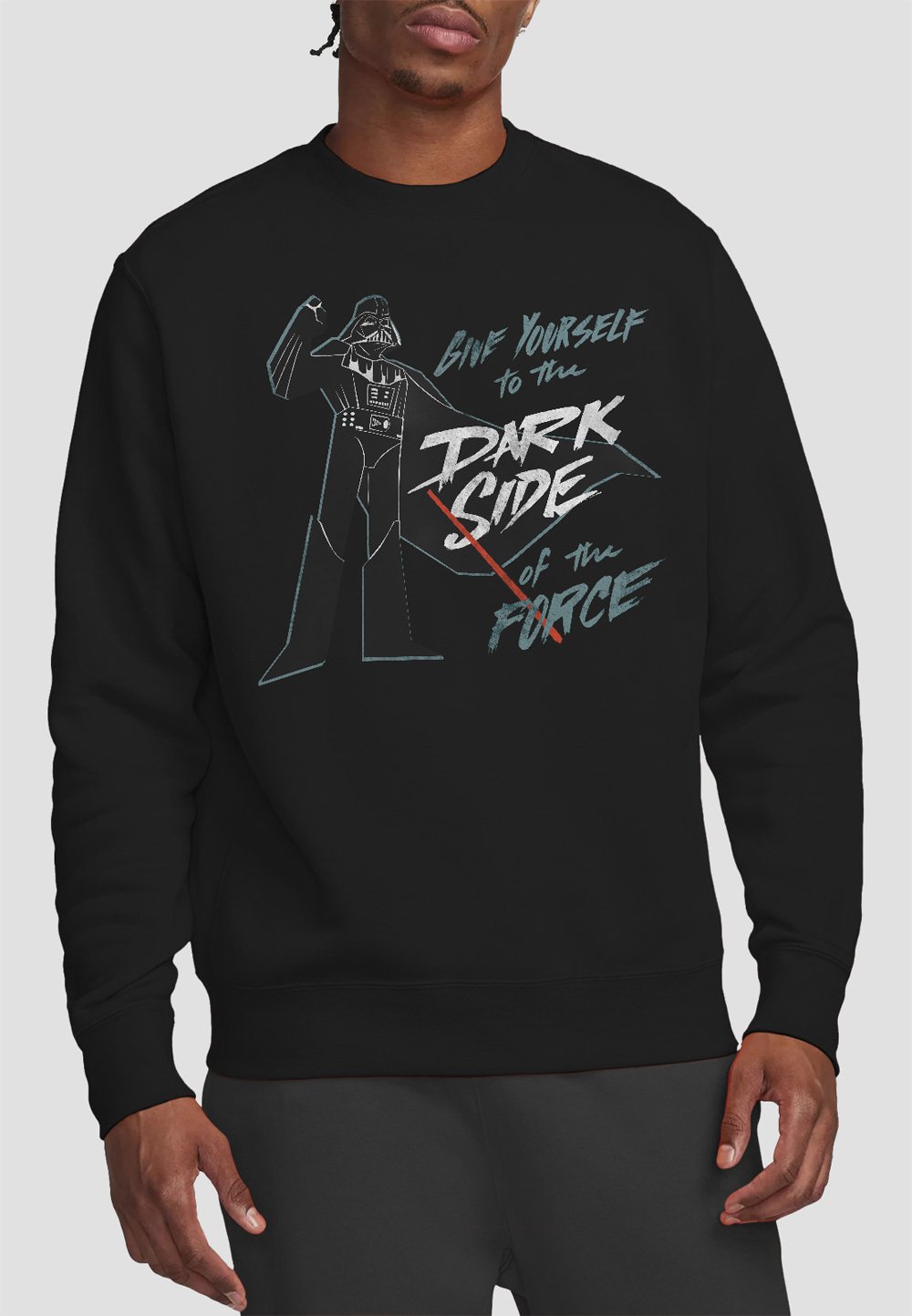 

Толстовка STAR WARS GIVE YOURSELF TO THE DARK SIDE Star Wars, черный