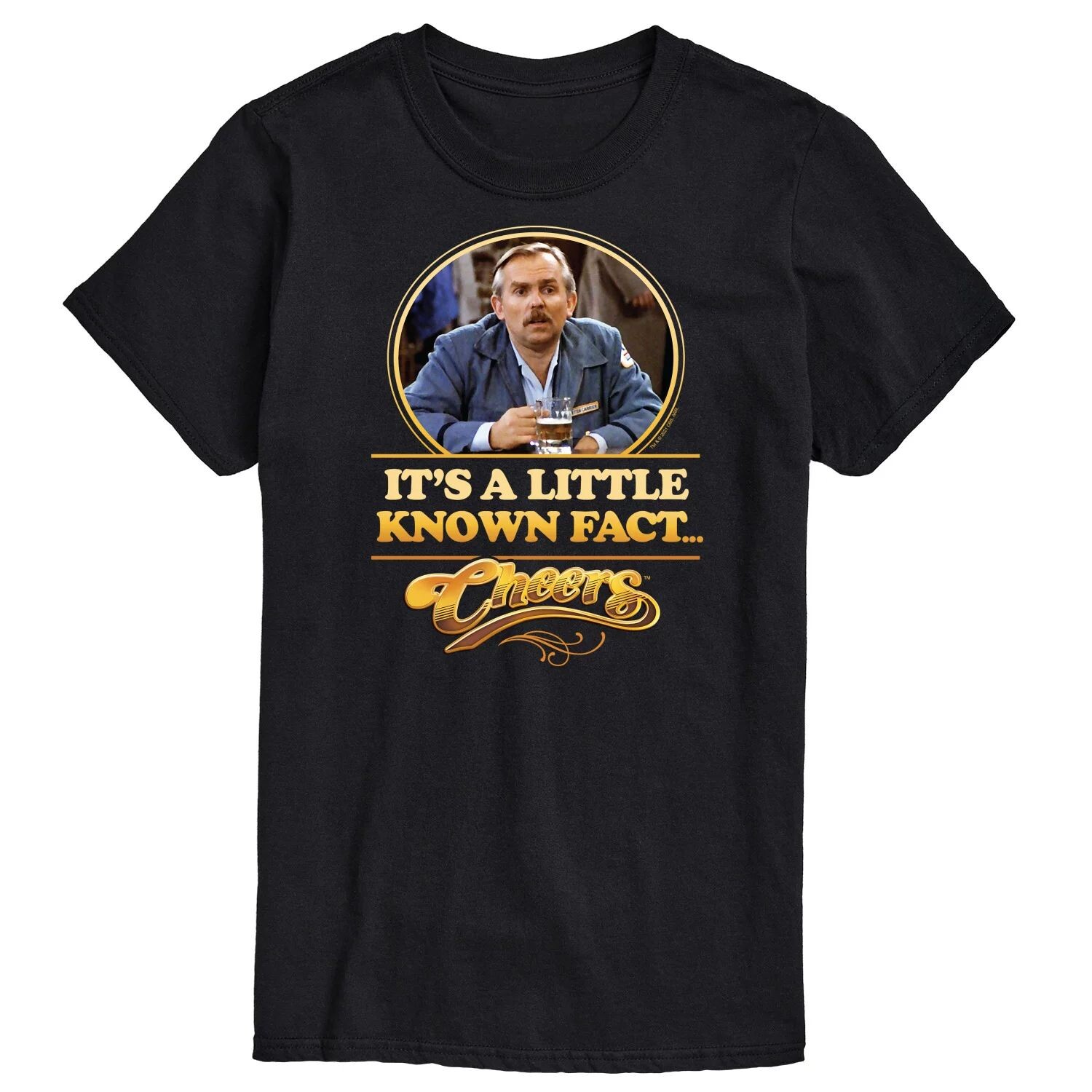 

Мужская футболка Cheers «Малоизвестный факт» Licensed Character