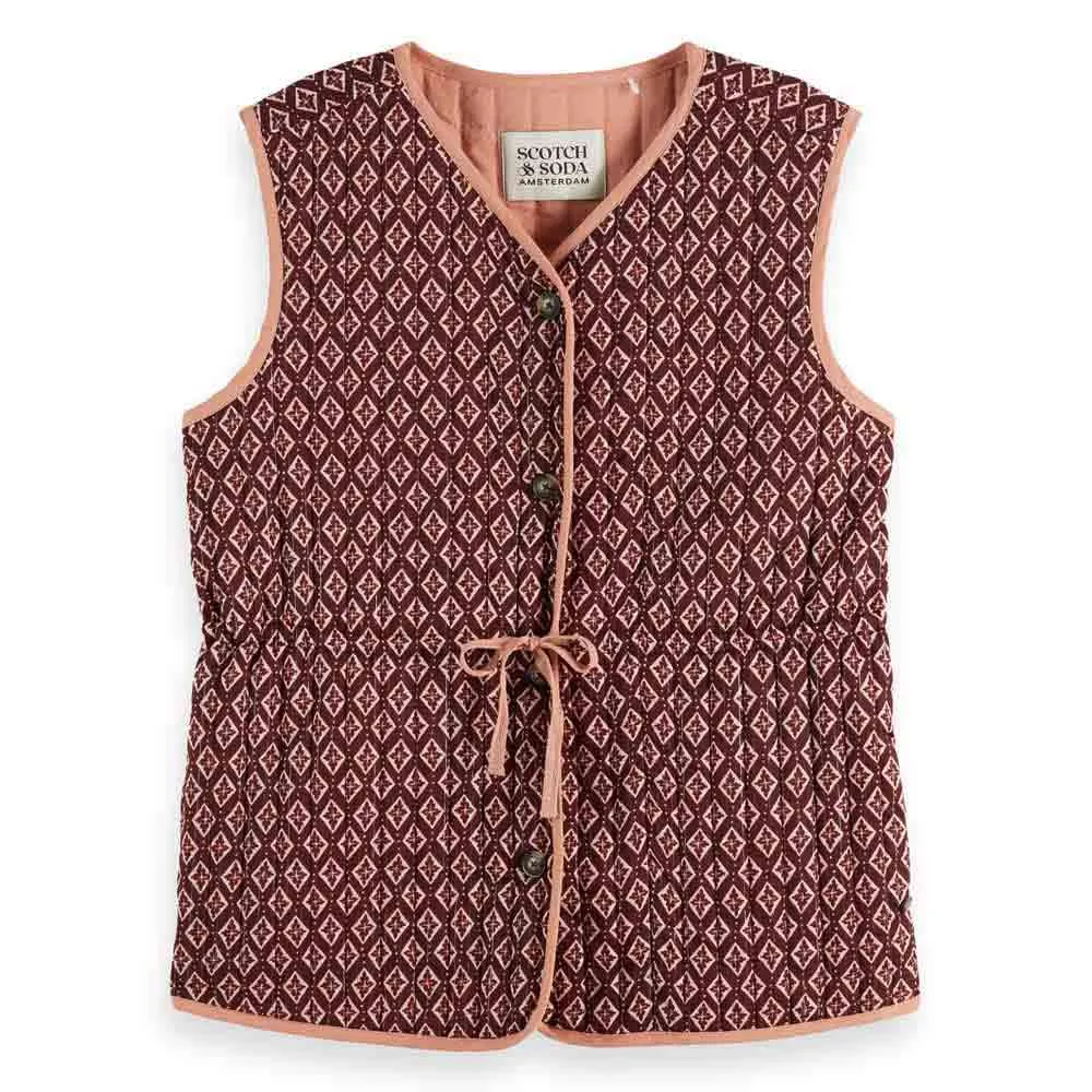

Жилет Scotch & Soda 177617, коричневый