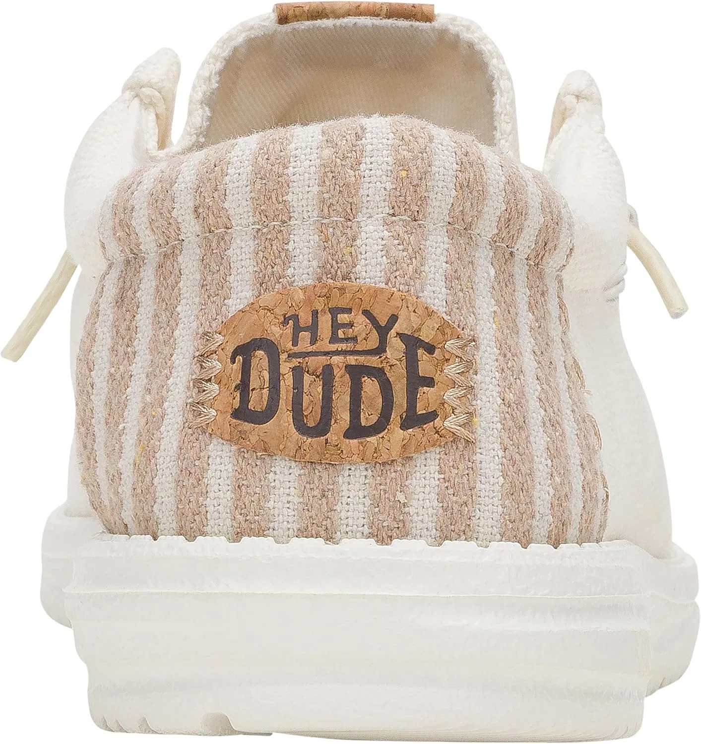 Мужские лоферы HEYDUDE Wally Resort без шнурков, удобные и легкие, White Multi-Coloured — фото 4