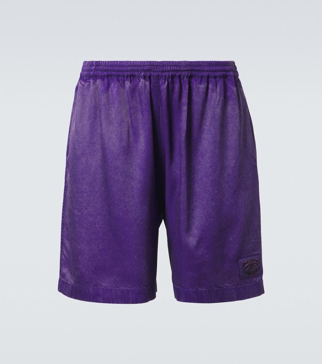 

Шорты из твила Acne Studios, Dark Purple