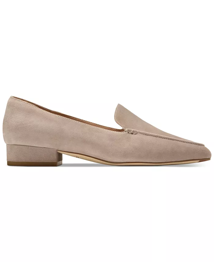 Женские лоферы Valantina на квадратном каблуке с заостренным носком Cole Haan, загар/бежевый — фото 2