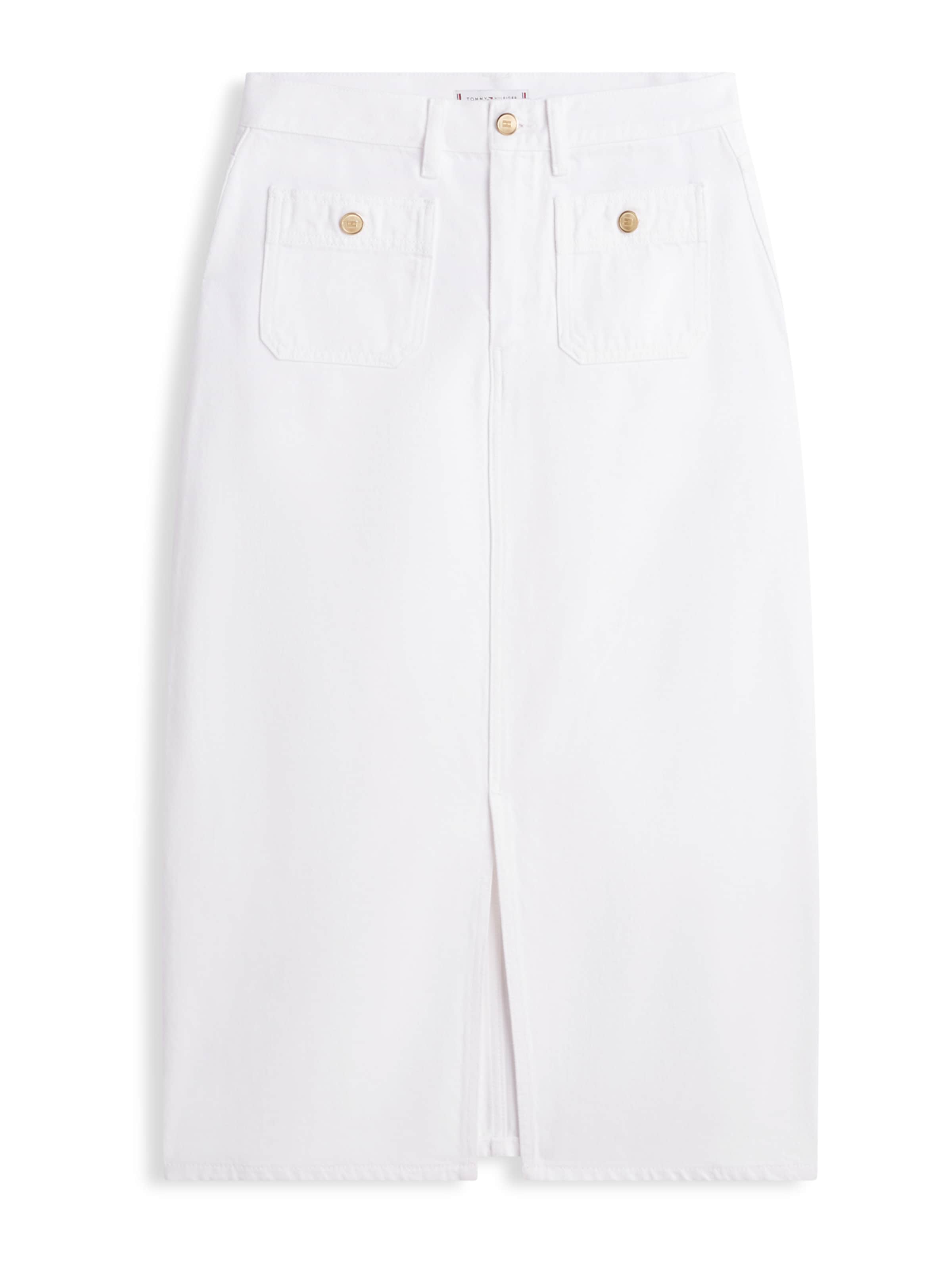 

TOMMY HILFIGER Юбка из белого денима