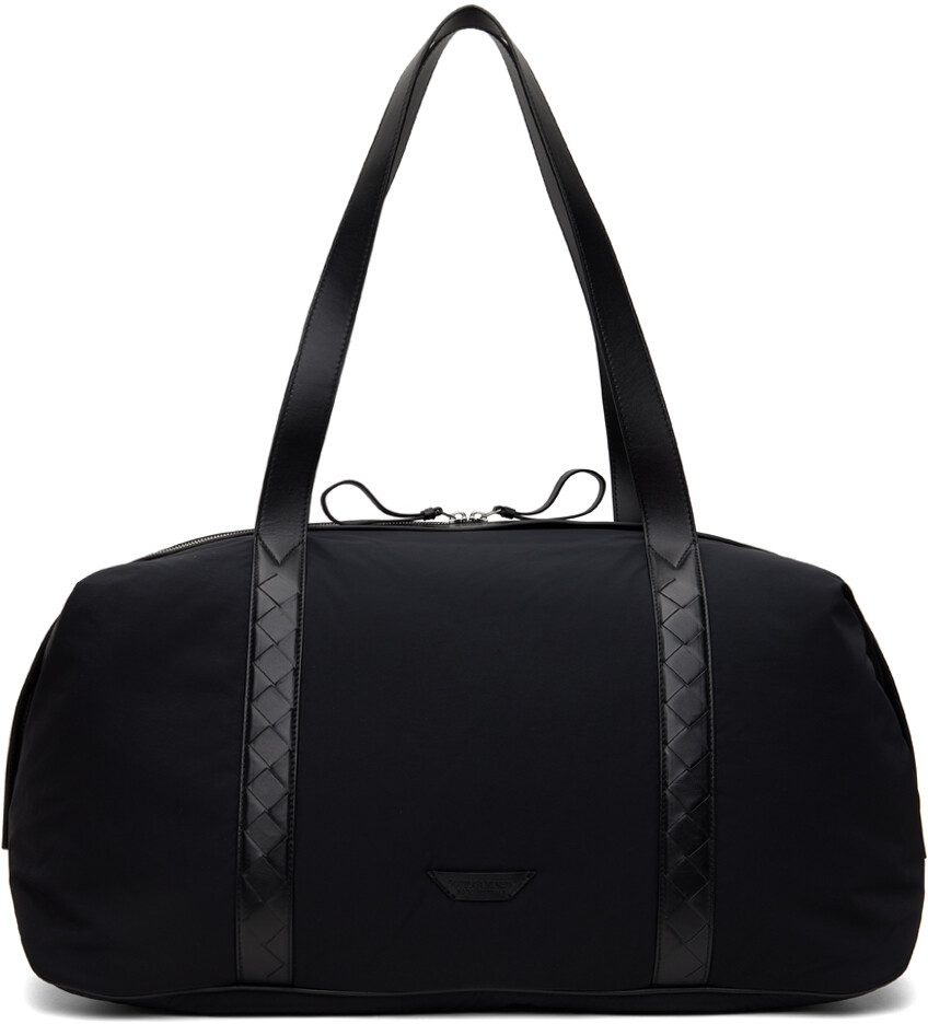 

Черная сумка Crossroad среднего размера Bottega Veneta