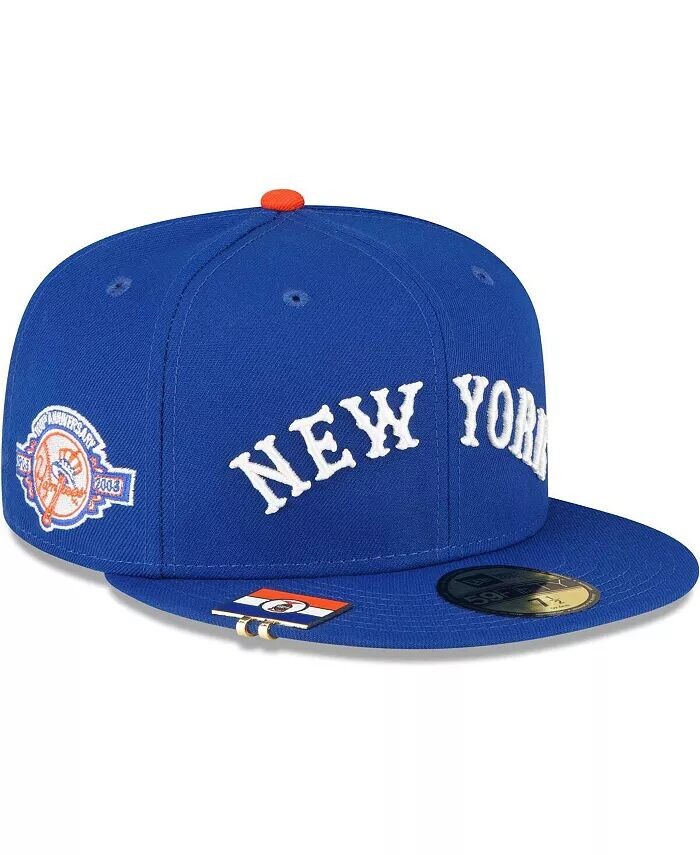 

Мужская приталенная кепка Royal New York Yankees City Flag 59FIFTY New Era, синий