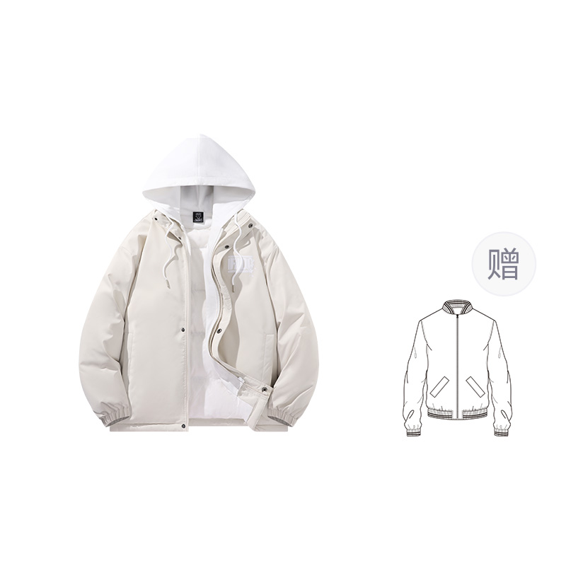

FIDO DIDO Унисекс пуховик, Apricot (Comes with Jacket)