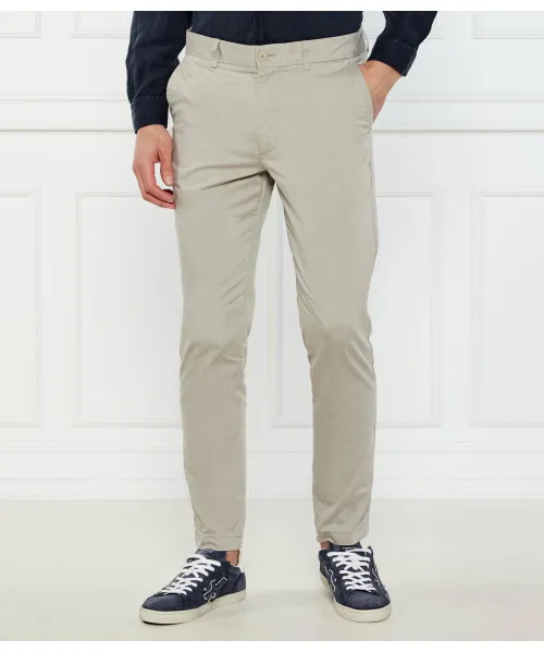 

Брюки p-kaiton1 Slim fit Boss, бежевый