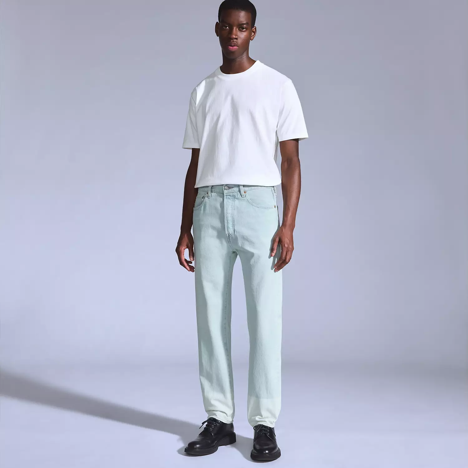 

Мужские джинсы 501 Original Fit 1980-х годов Levi's, цвет High Water - Medium Wash