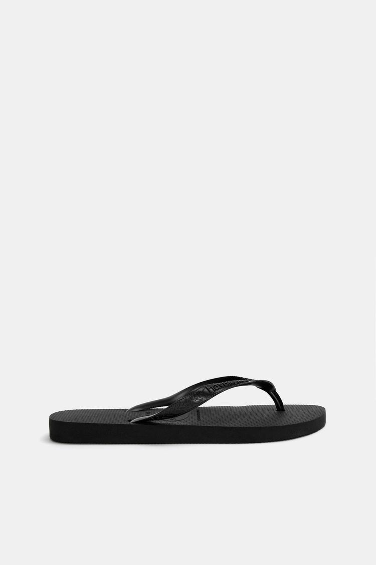 

Пляжные сандалии Havaianas Pull And Bear, черный
