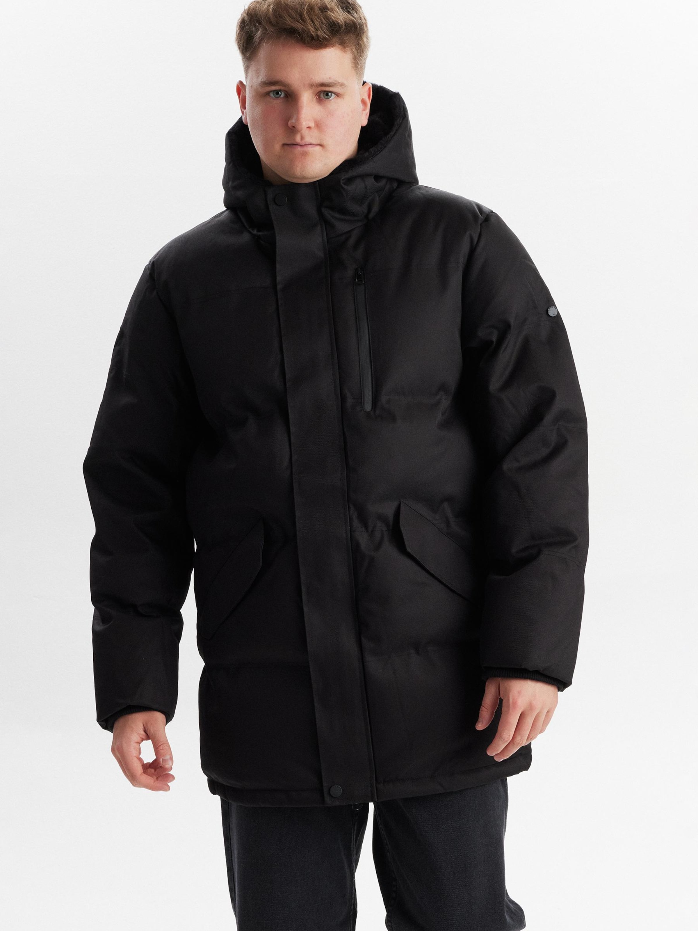 

Dxnmxrk Зимняя куртка 'DXDown' в черном цвете