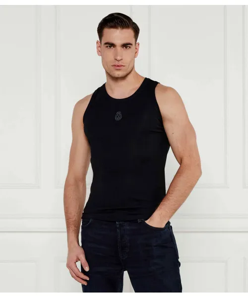 

Майка Slim fit Alexander Mcqueen, черный