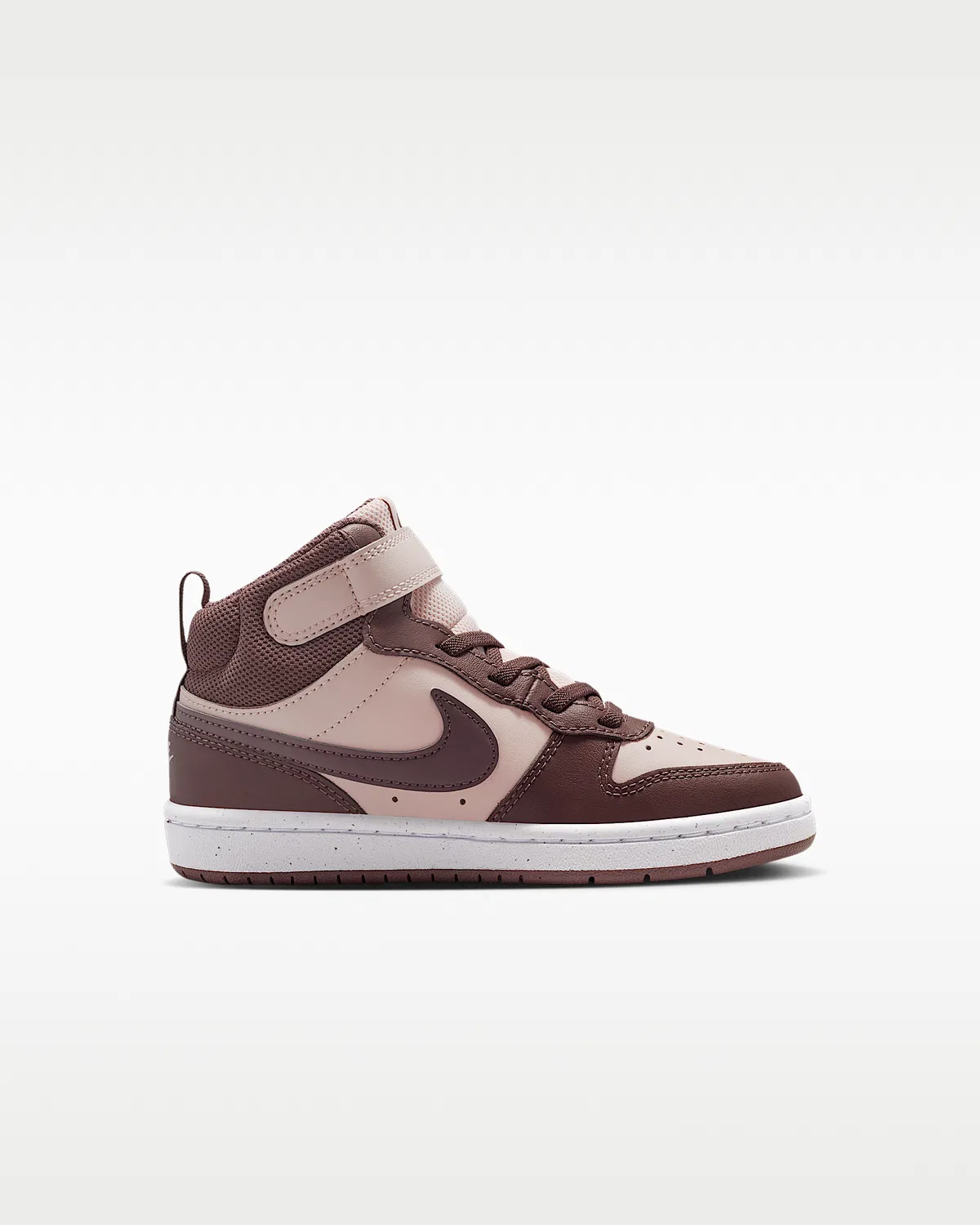Кроссовки Nike Court Borough Mid 2 для малышей, Silt Red/White/Tattoo — фото 3
