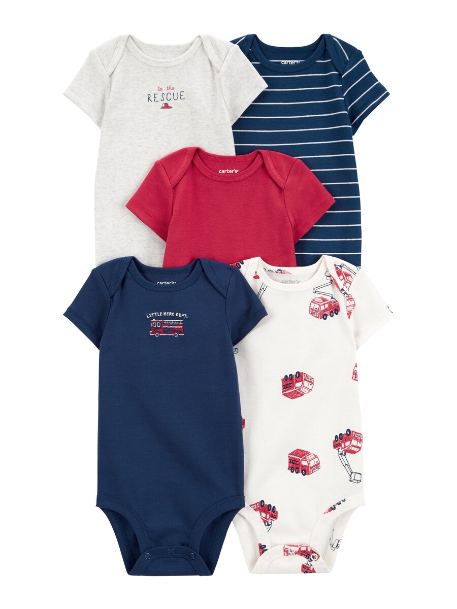 

Комбинезон Carter's, цвет marine blue/mottled grey/White