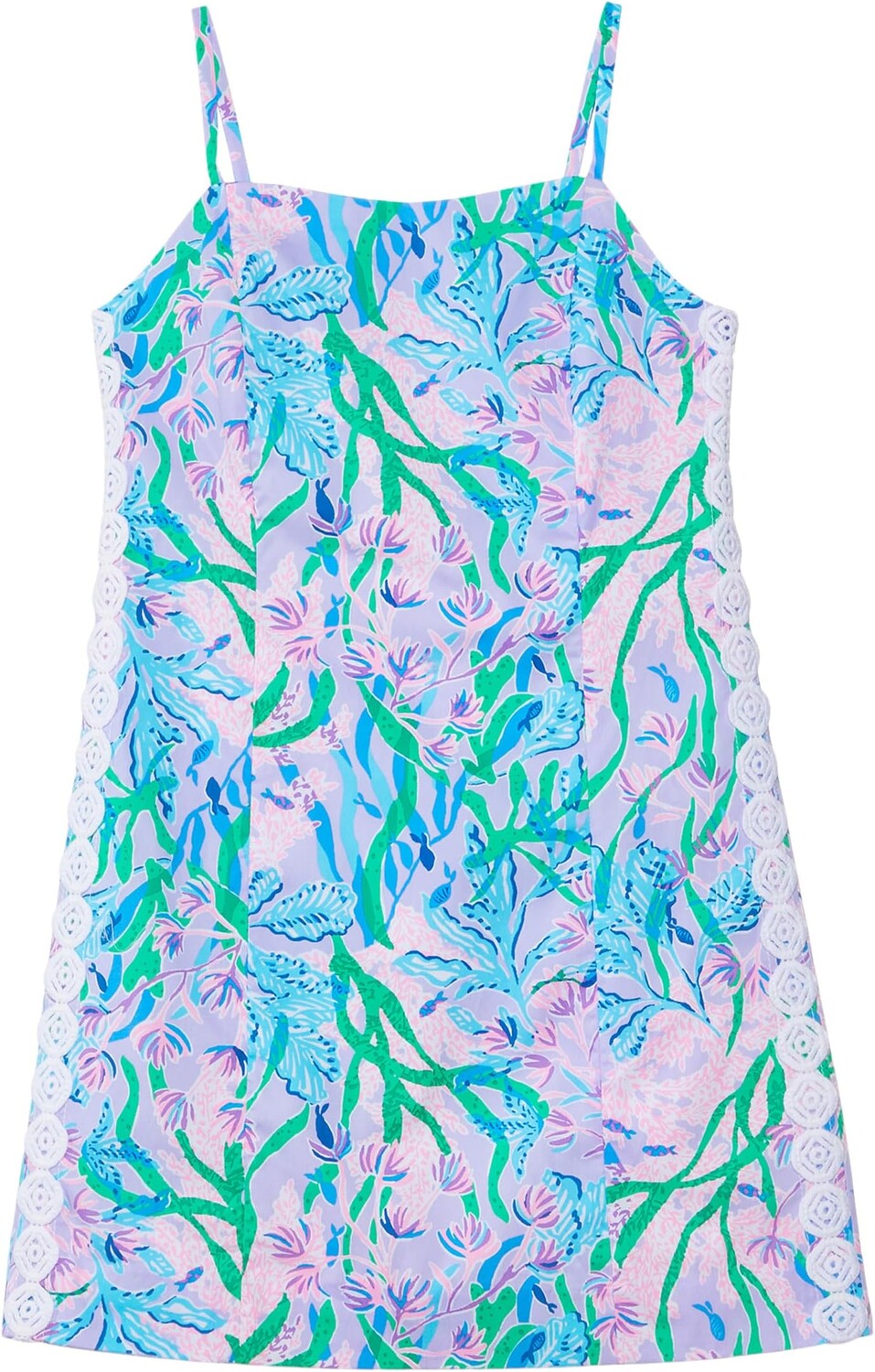 

Платье Lilly Pulitzer Kids Mini Shelli Dress, цвет Multi Seacret Escape