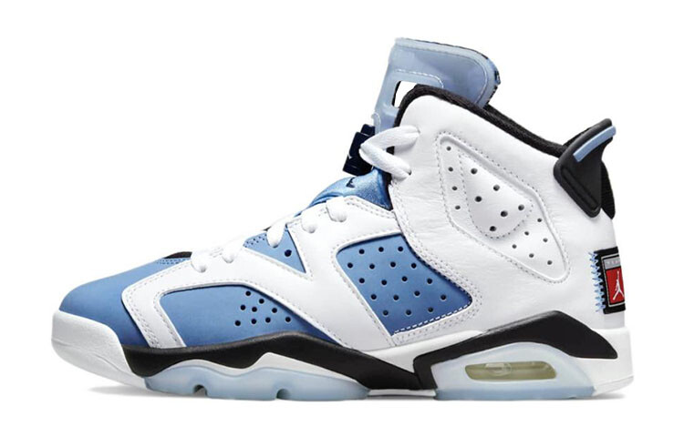 

Кроссовки Jordan Air Jordan 6 Vintage Basketball Female, белый/синий/черный