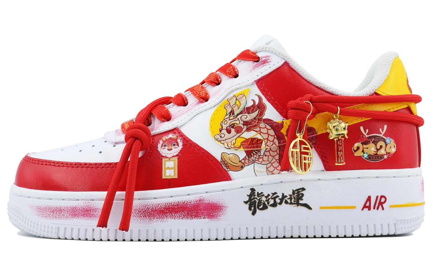 

Мужские кроссовки для скейтбординга Nike Air Force 1, Red