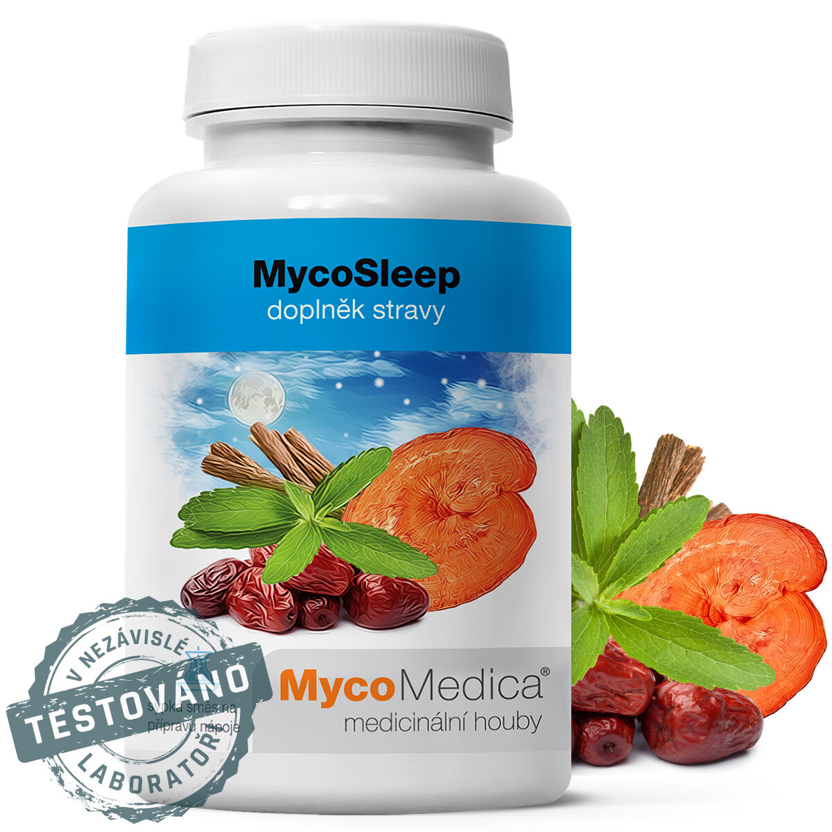

MycoMedica, MycoSlim, Биологически активная добавка, 90 растительных капсул