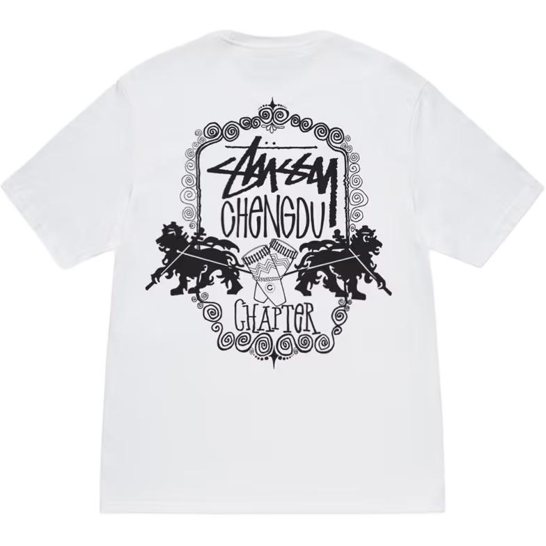 

Футболка Chengdu Opening Limited Series Unisex Stussy, белый