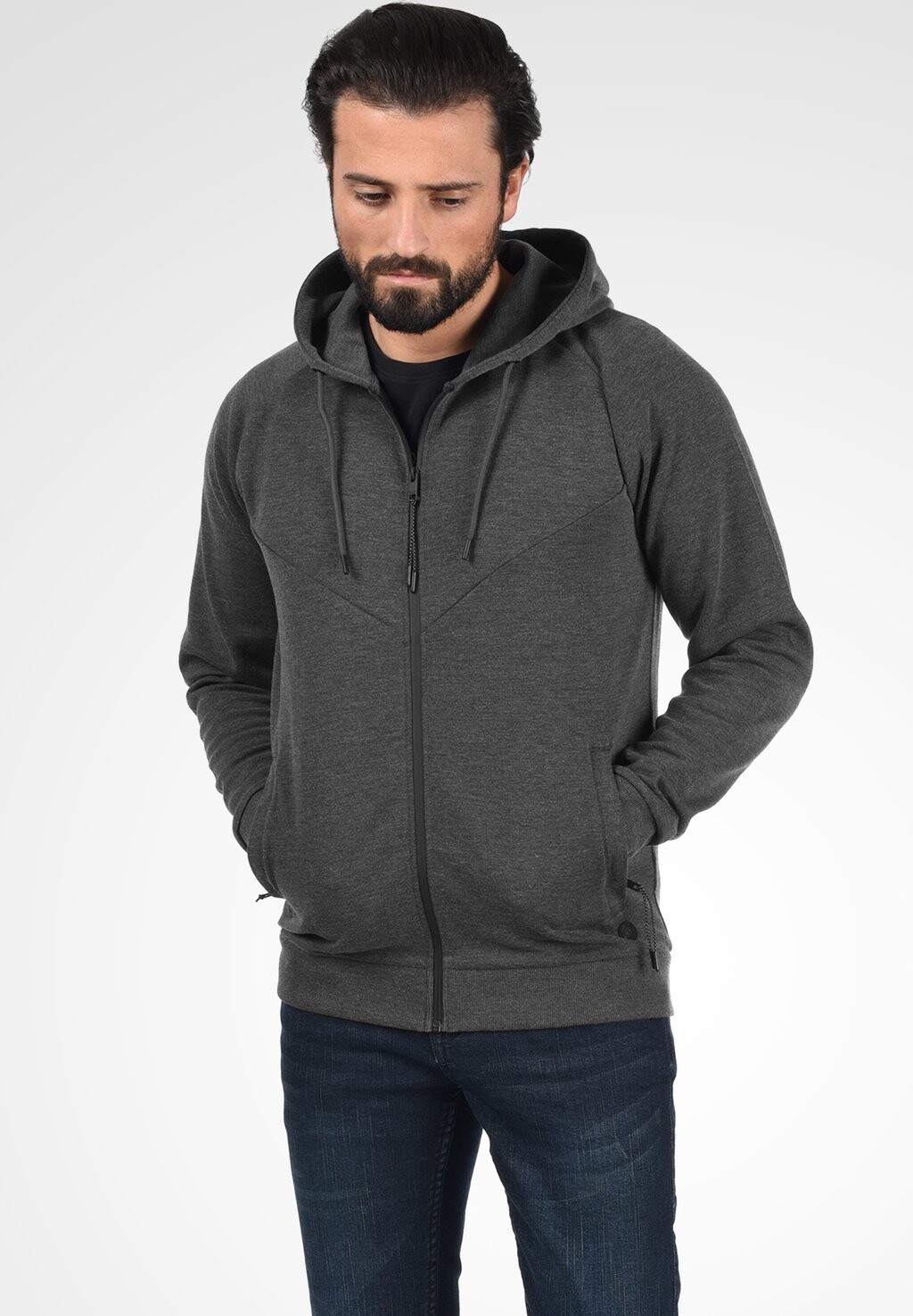 

Толстовка SDGELBERT Solid, цвет dark grey melange