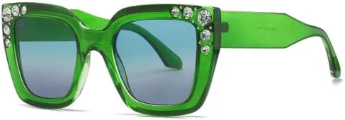 

Модные квадратные солнцезащитные очки с бриллиантами для женщин, винтажные, с кристаллами, в стиле панк, со стразами, качественные солнцезащитные очки MTZJH, C6