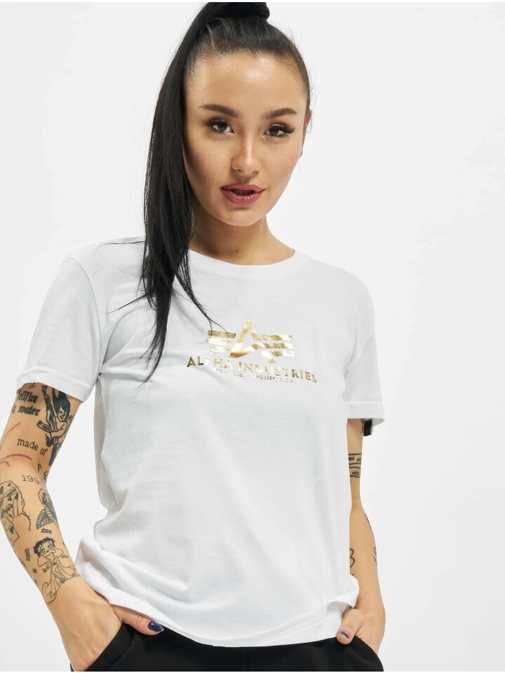 

Футболка Alpha Industries, цвет dust