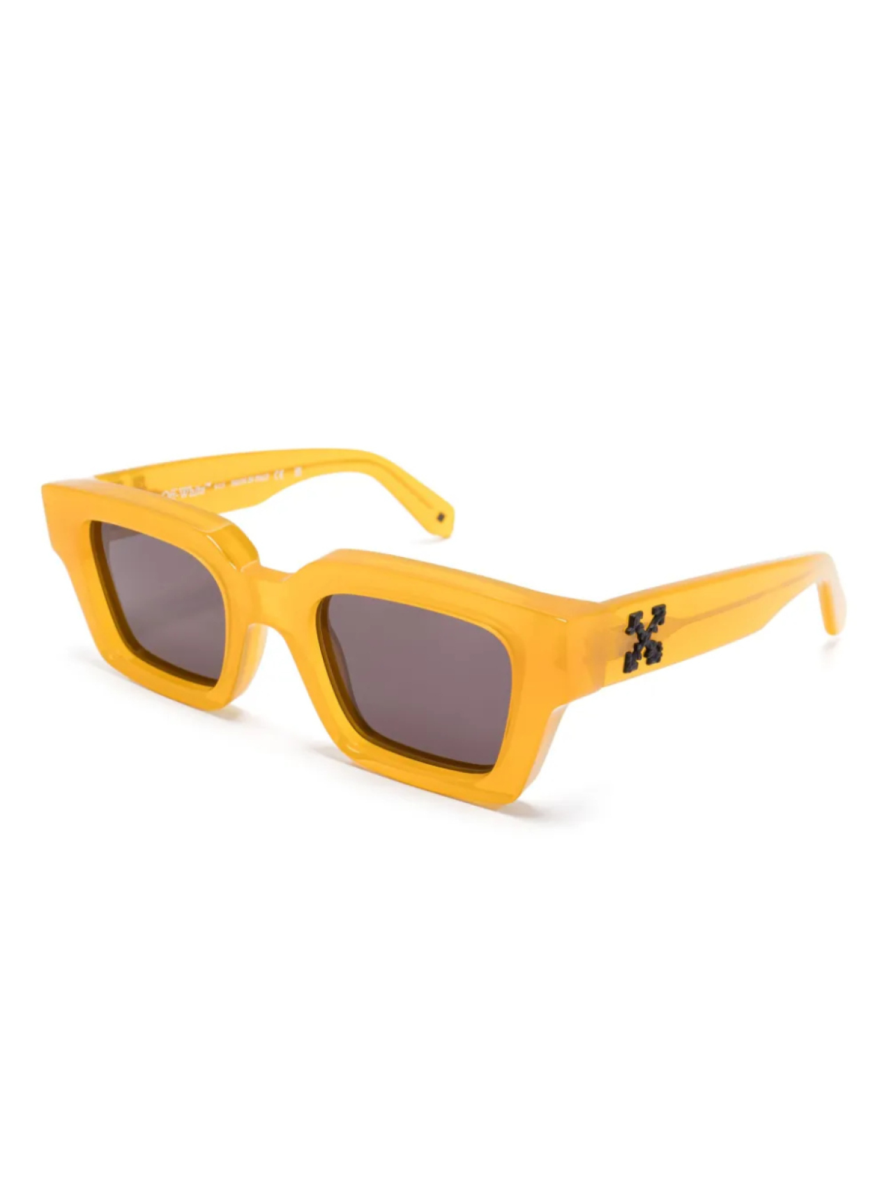 Солнцезащитные очки в прямоугольной оправе Off-White Eyewear, желтый — фото 2