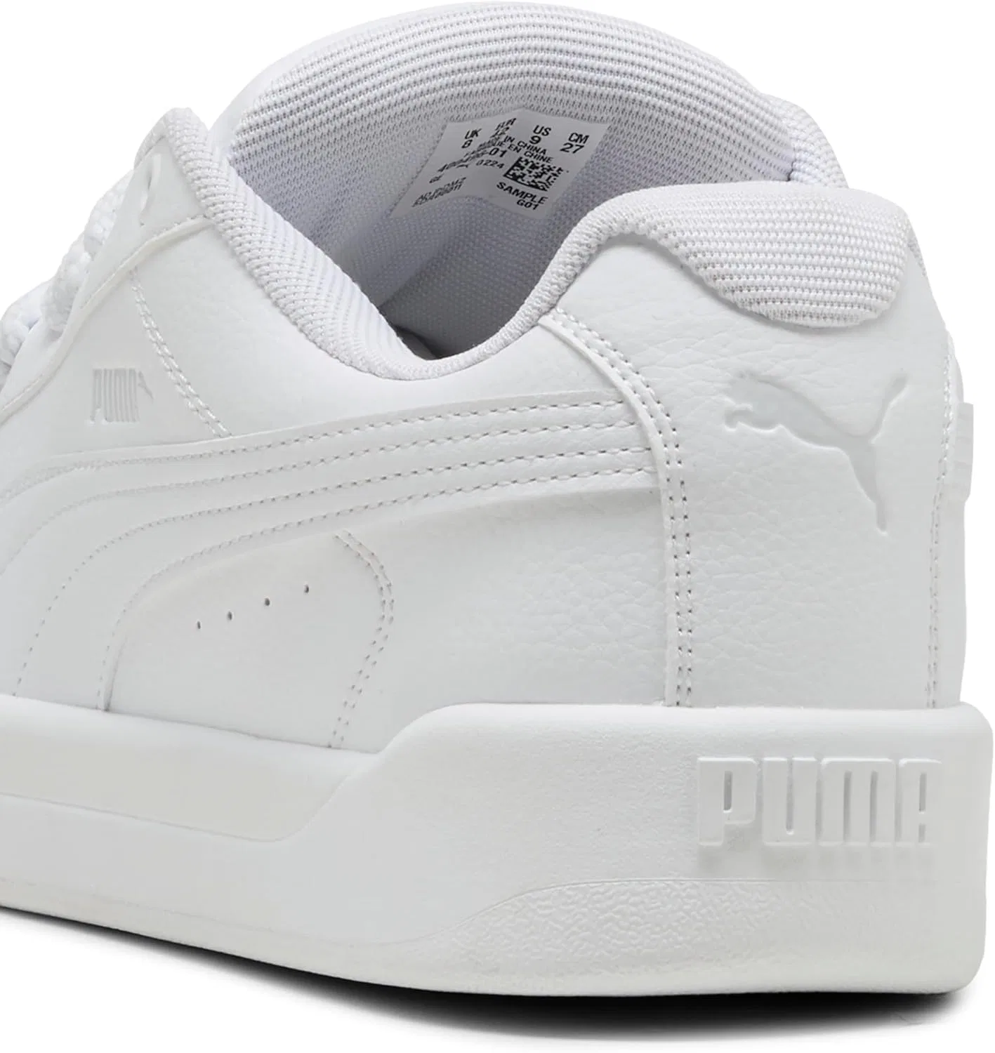 Мужские кроссовки PUMA, 25 Frühlings Und Sommer Farben Puma Weiß Puma Weiß Federgrau 01 — фото 2