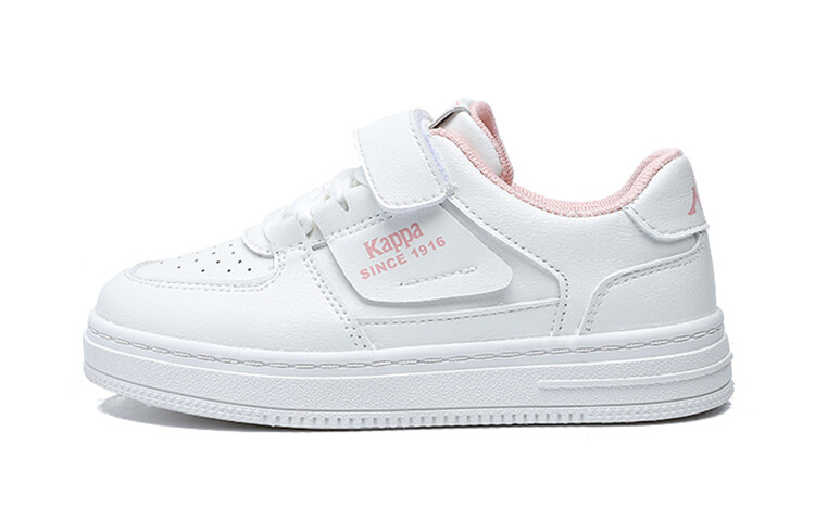 

Детские кроссовки для скейтбординга Kids Low-top White/Powder Kappa Kids, розовый