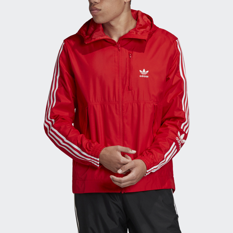 Куртка Lock Up Wb Мужская Ярко-розовая Флуоресцентная Adidas Originals, Ярко-розовая Красная Флуоресцент — фото 4