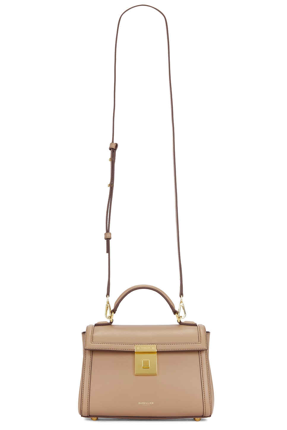 

Сумка с верхней ручкой "The paris" Demellier London, dark sand
