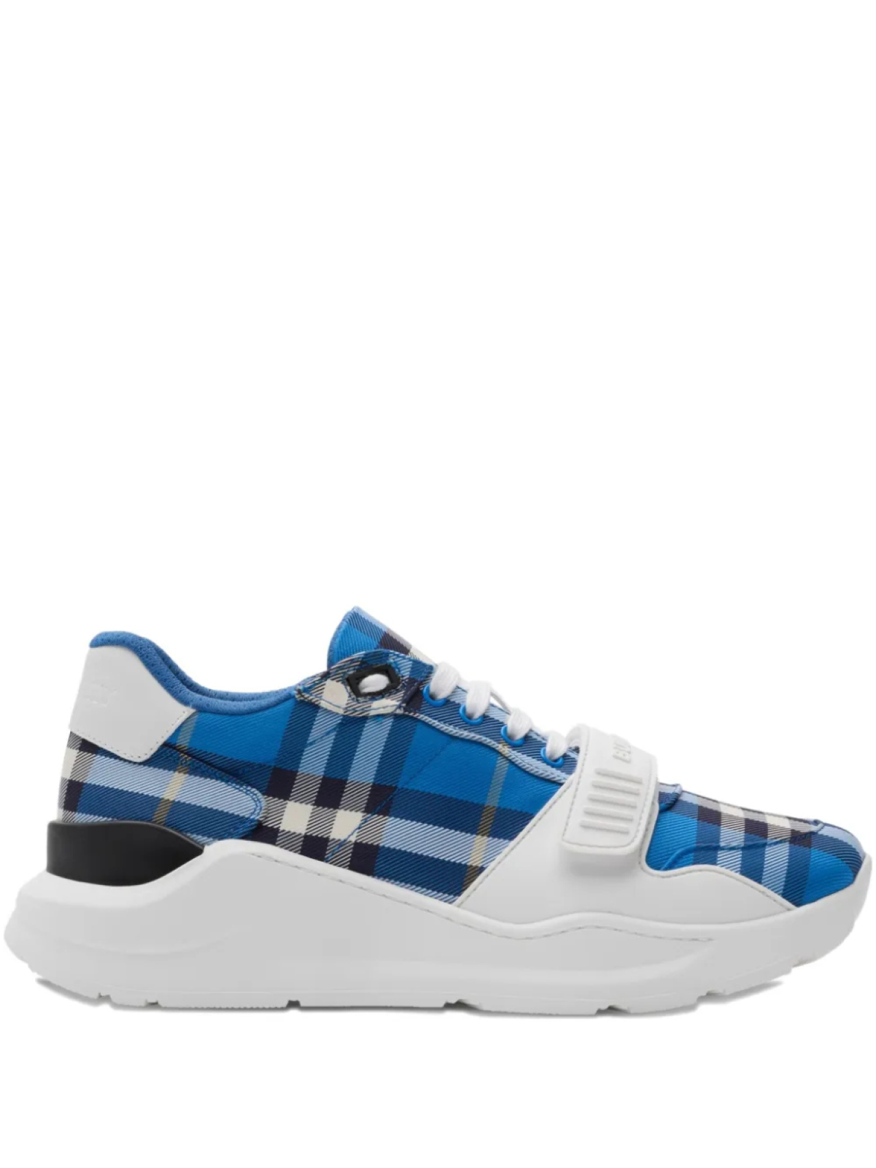 

Burberry кроссовки в клетку, синий