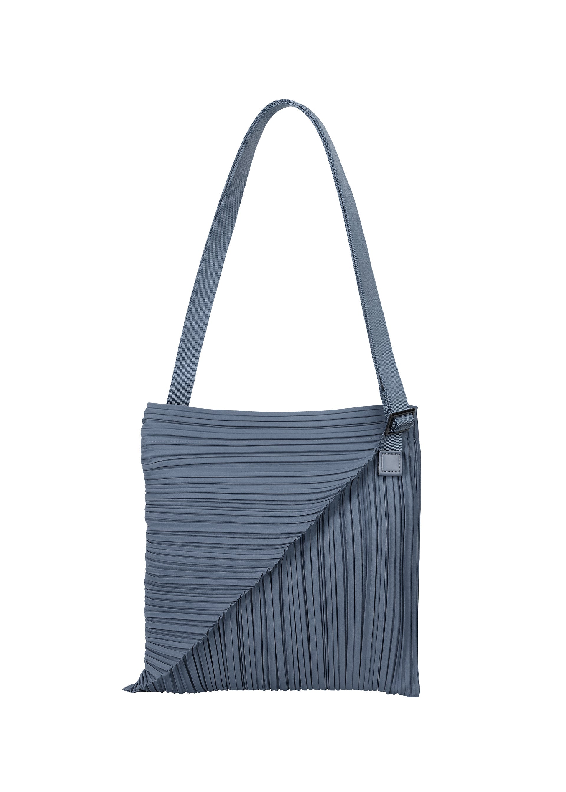 

Сумка diagonal pleats bag Pleats Please Issey Miyake, серый