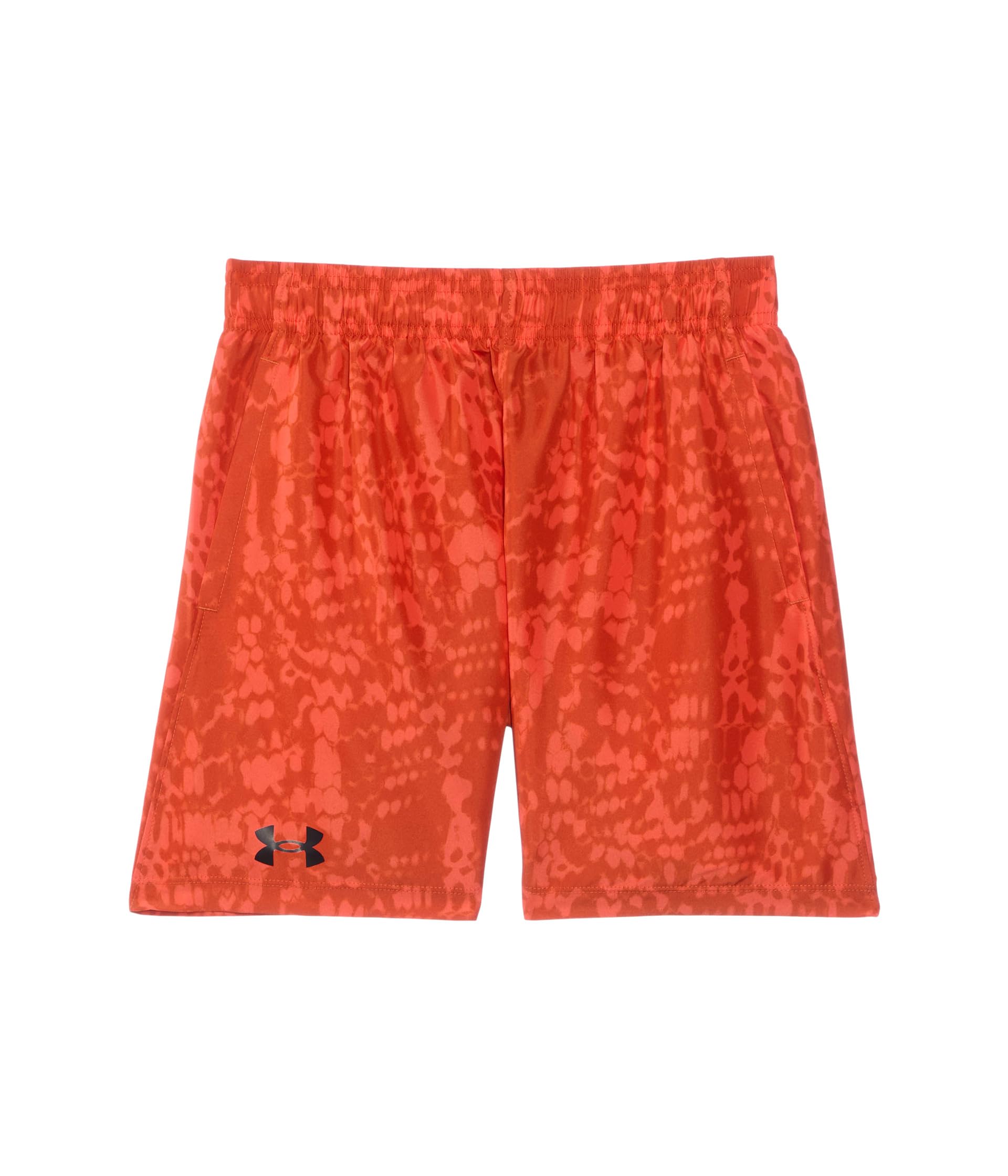 

Шорты Under Armour Kids Tech Woven Printed Shorts, цвет Fire/Black