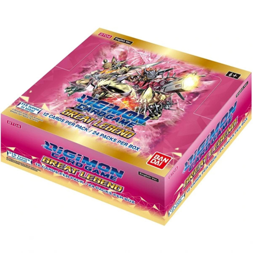 

Карточная игра Digimon Card Game: Great Legend – Booster Box [Bt04] Bandai