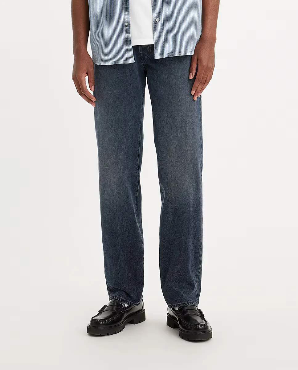 Мужские прямые джинсы 501 Original на эластичной основе Levi's, темно-синий — фото 2