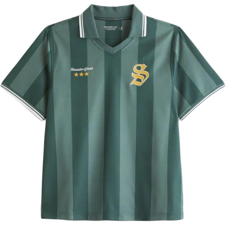 

Футболка Soccer Jersey Men's Abercrombie＆Fitch, зеленый