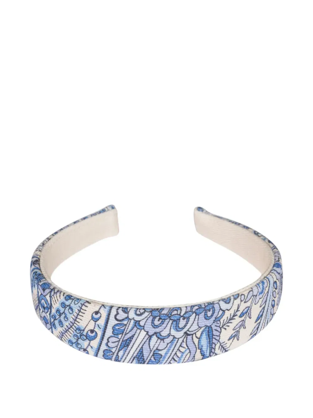Ободок с узором пейсли Etro Kids, синий