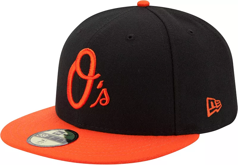 

Черная аутентичная шляпа New Era для взрослых Baltimore Orioles 59Fifty Alternate