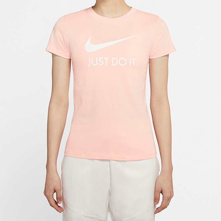 Футболка Nike Sportswear Just Do It CI1384-664, кораллово-красный — фото 4